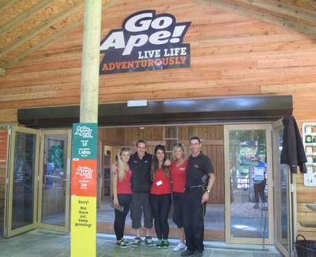Did you see the Heart Angels at the 'Go Ape' launc