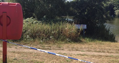 Lake at UEA after body found