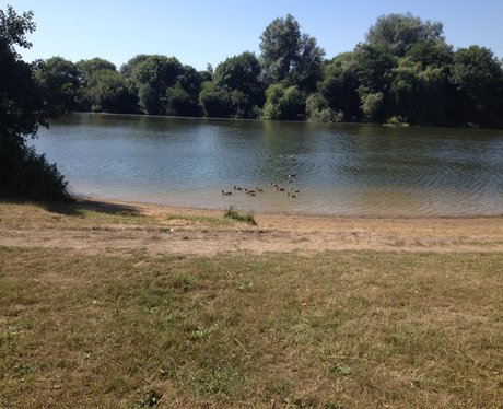 Lake at UEA after body found