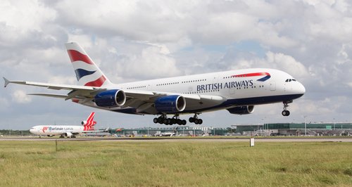 Stansted Airbus A380