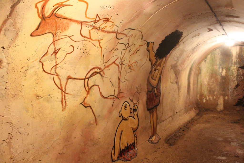 Wookey Hole Caves Graffiti Attack
