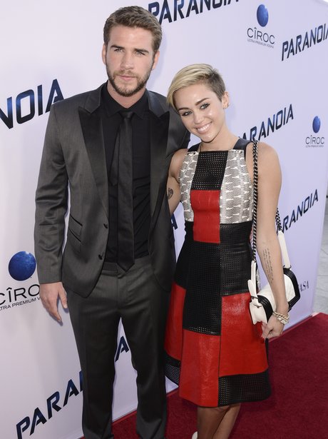 Miley Cyrus and Liam Hemsworth