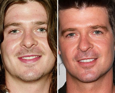 Robin Thicke Then and Now