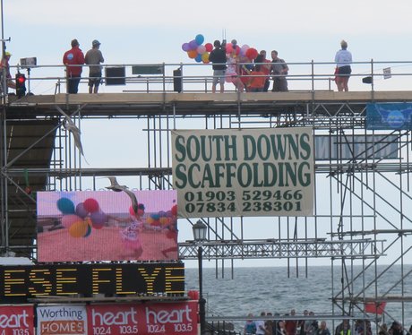 Did you see the Heart Angels at Worthing Birdman?