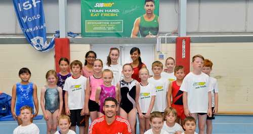 Louis Smith with Subway