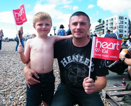 Did you bump into the Heart Angels at Worthing Bir