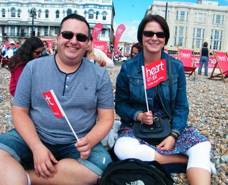 Did you bump into the Heart Angels at Worthing Bir