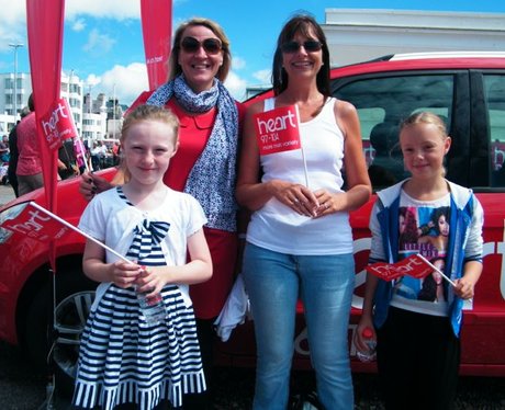 Did you bump into the Heart Angels at Worthing Bir