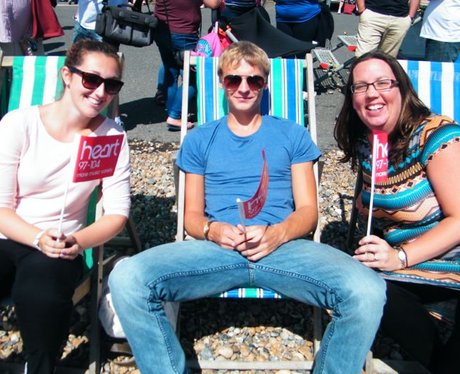Did you bump into the Heart Angels at Worthing Bir