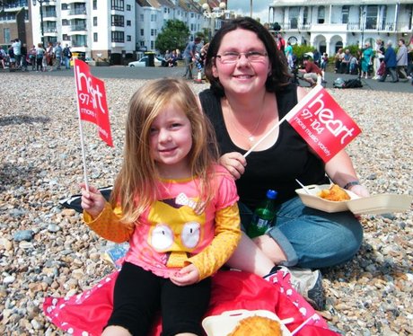 Did you bump into the Heart Angels at Worthing Bir