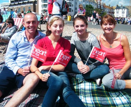 Did you bump into the Heart Angels at Worthing Bir