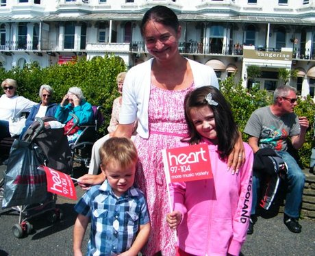 Did you bump into the Heart Angels at Worthing Bir