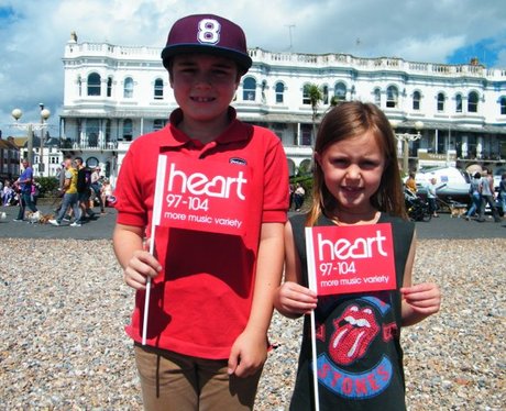 Did you bump into the Heart Angels at Worthing Bir