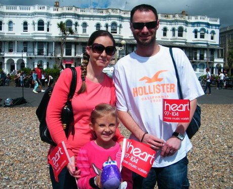 Did you bump into the Heart Angels at Worthing Bir