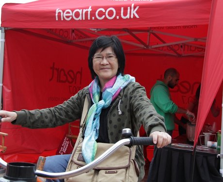 Heart's Smoothie Bike at Birmingham International
