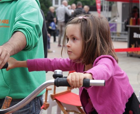 Heart's Smoothie Bike at Birmingham International