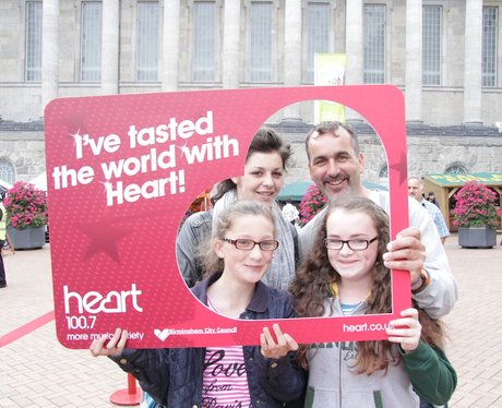 Heart's Smoothie Bike at the Food Fair 2