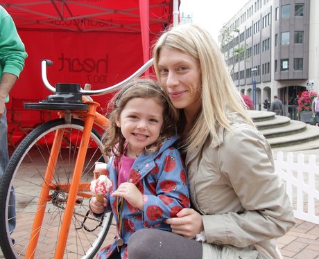 Heart's Smoothie Bike at the Food Fair 2