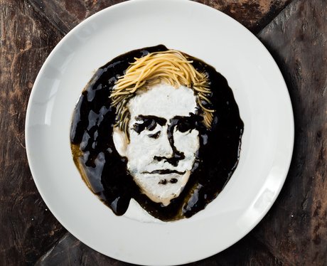Ryan Gosling noodle art
