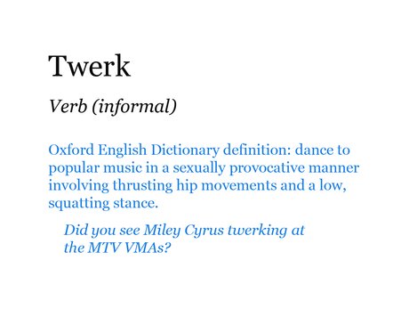 Pop Dictionary: Twerk