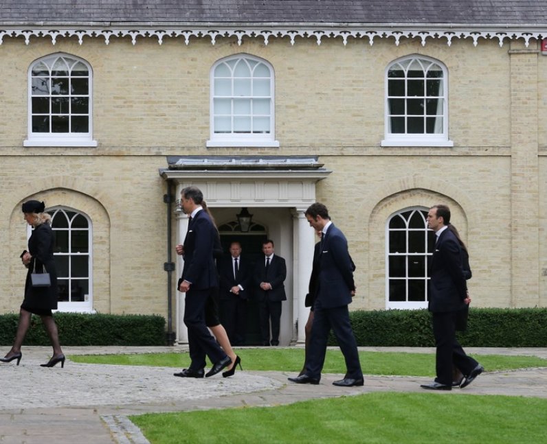 Hugh van Cutsem Funeral