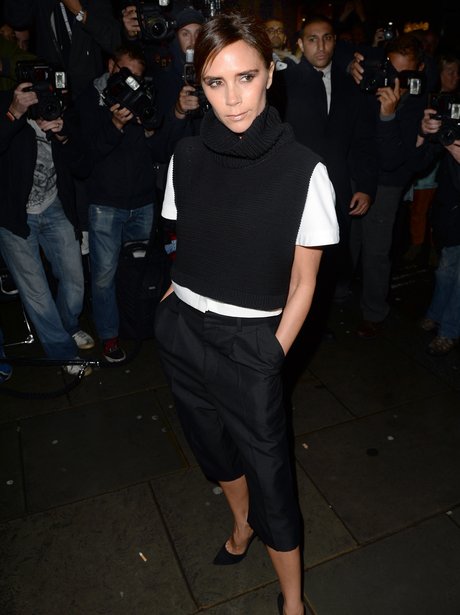 Victoria Beckham London Fashion Week 2013