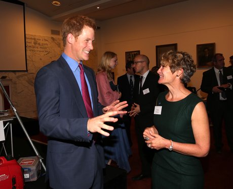 Prince Harry MapAction Reception