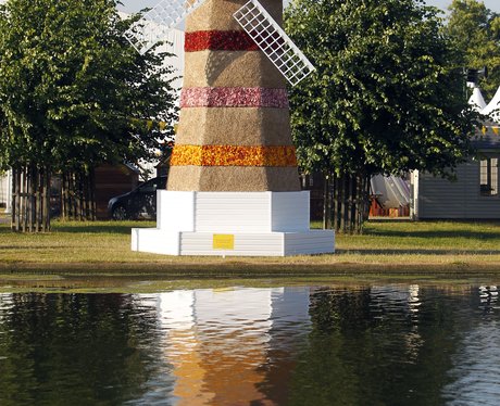 The Escape Windmill by Shipshape Arts on display.