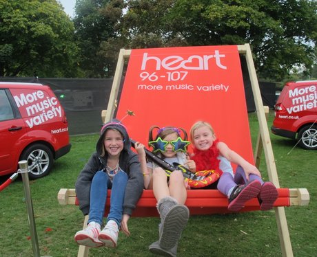 If you saw the Heart Angels and the giant deckchai
