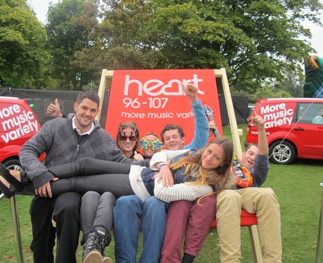 If you saw the Heart Angels and the giant deckchai