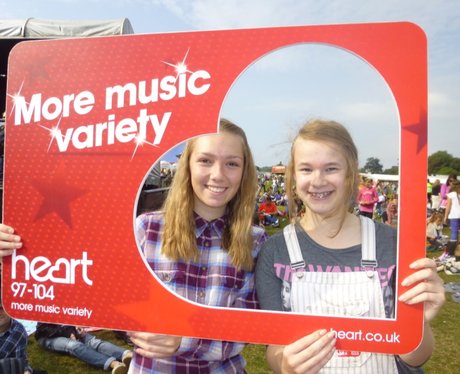 Did you have your photo taken with our Heart shape