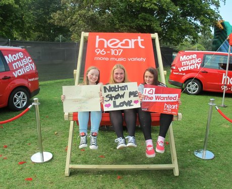 Did you have a picture sitting on Heart's GIANT de