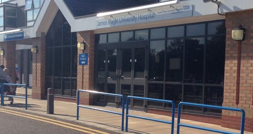 The James Paget Hospital in Gorleston