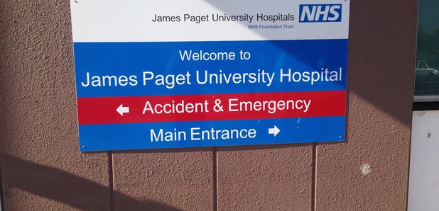 The James Paget Hospital in Gorleston