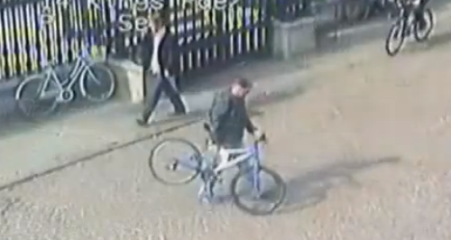 Staged Cambridge bicycle thefts
