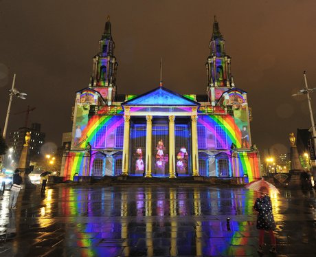 The light show in Leeds