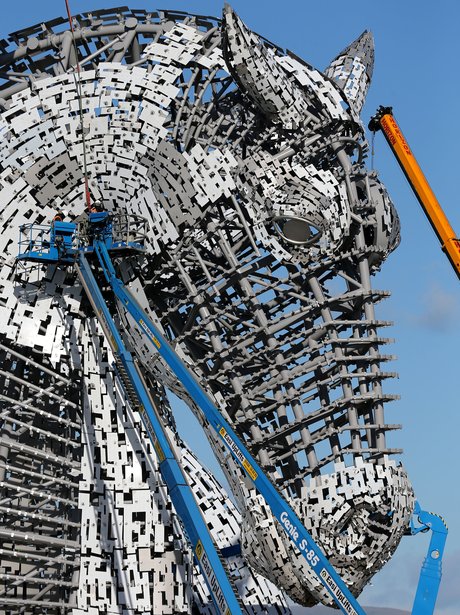 Horse sculpture
