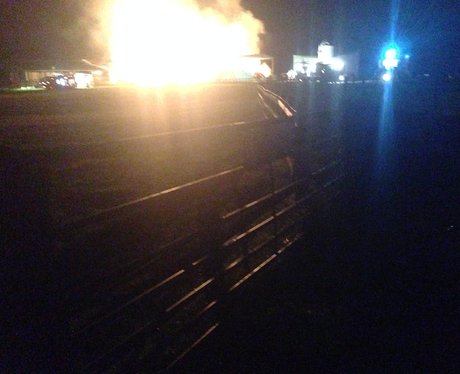 Hevingham Farm Fire