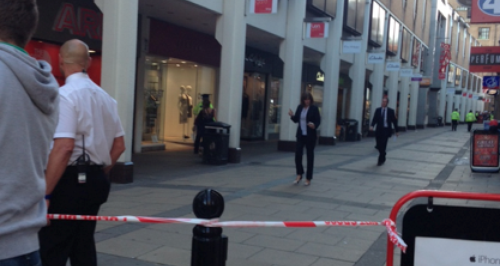 Cambridge Grand Arcade Evacuated