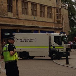 Cambridge Grand Arcade Evacuated