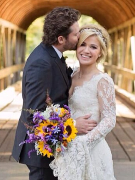 Kelly Clarkson wedding picture