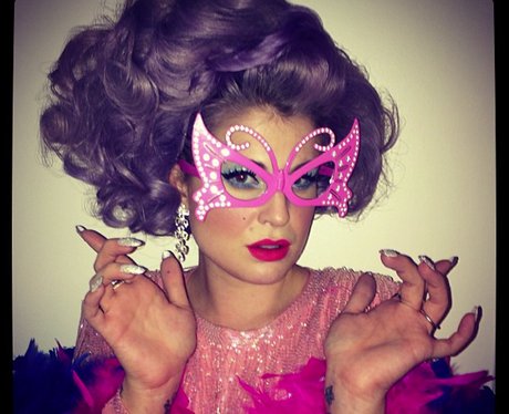 Kelly Osbourne in Halloween fancy dress