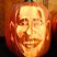 Image 2: A pumpkin carving of Barack Obama's face