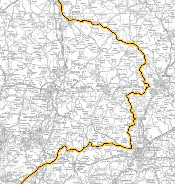 Tour de France route Essex