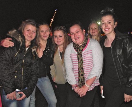 HMS Sultan Fireworks and Bonfire Night 2013