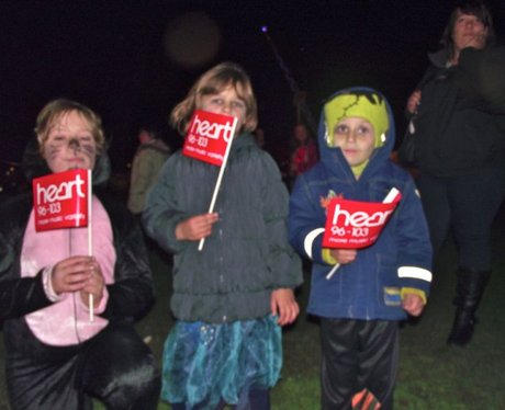 HMS Sultan Fireworks and Bonfire Night 2013