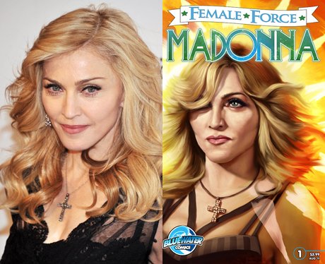 Madonna and her cartoon