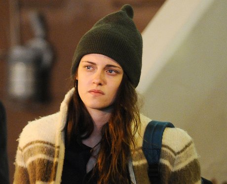 Kristen Stuart on set filming 'Anaesthesia'