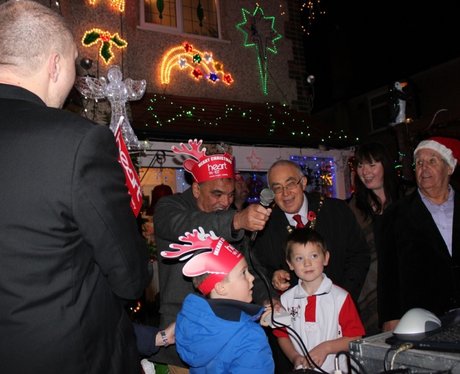 Dave Edwards Christmas Light Switch On