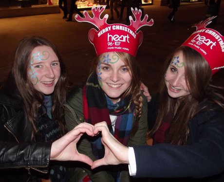 Heart Angels: Bath Christmas Lights